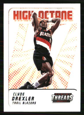Clyde Drexler 2016 Panini Threads #7 Basketball Card