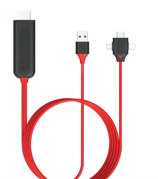 Adattatore HDMI Per IPhone Con Ricarica 2 In 1: Streaming 1080P Su TV E Proiettore Senza App