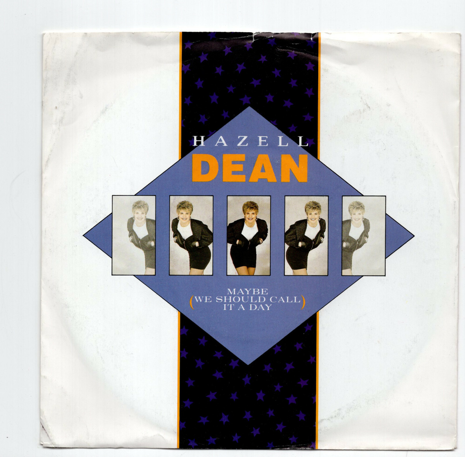 (T860) Hazell Dean, Maybe - 1988 - 7 inch vinyl