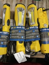 4X VOLTEC 08-00629 10W COB LED Work Light w/ 6ft 16/3 SJTW Power Cord, Magnetic