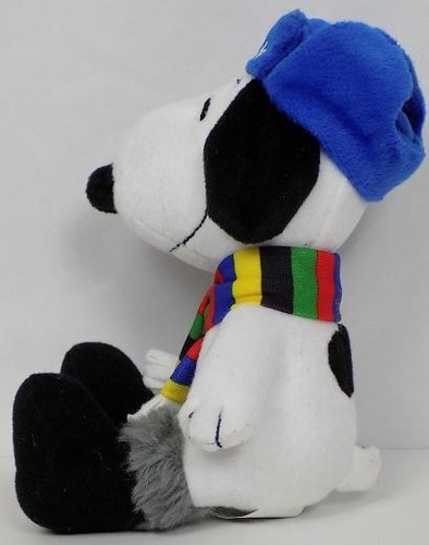 Sochi Rusia 2014 Juegos Olímpicos de Invierno 9" Pecahuetes Snoopy Peluche - Met Life - Nuevo - Imagen 2 de 4