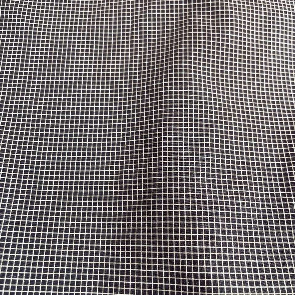 VTG 90s Jantzen Men's XL Windbreaker Golf Vest Nylon Lined Pockets Black Check - Image 2 of 4