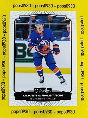 Oliver Wahlstrom, New York Islanders, 2023, O-Pee-Chee, #104