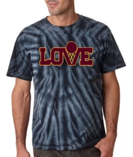 Tie-Dye BLACK Kevin Love Cleveland Cavaliers "Love"   T-Shirt
