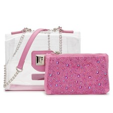 Steve Madden Scarlet Rhinestone Crossbody Set Women's