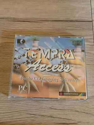Tempra access photo imaging software    tested VINTAGE PC GAMES~ Shelf00K