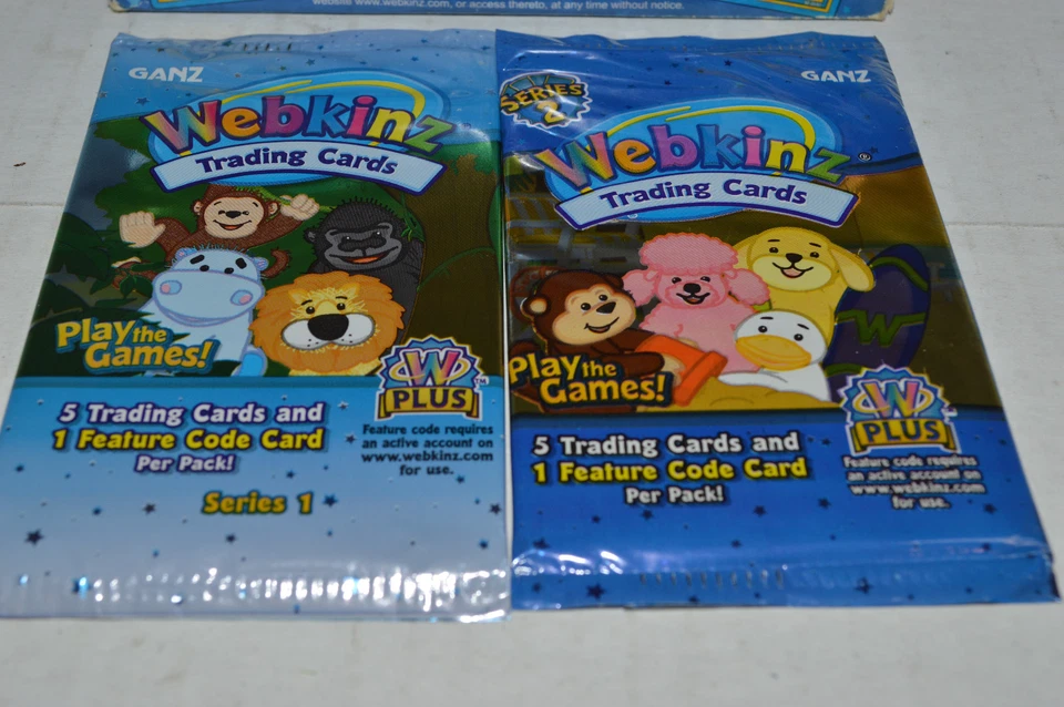 Webkinz~Ganz~Trading Cards~40 Packs~Series 1 & 2~Brand New Sealed Pack~39 - Image 2 of 4