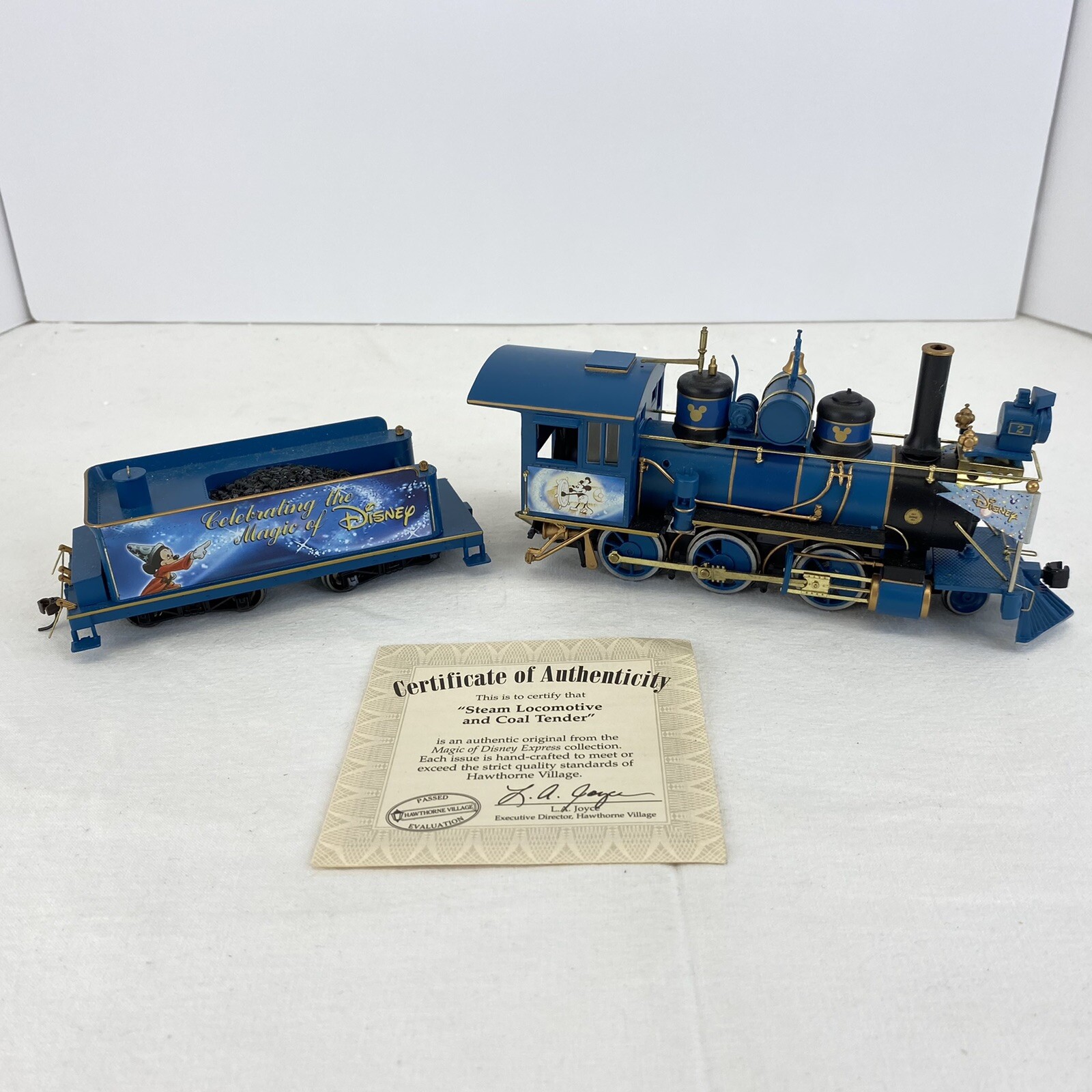 hawthorne village disney train set