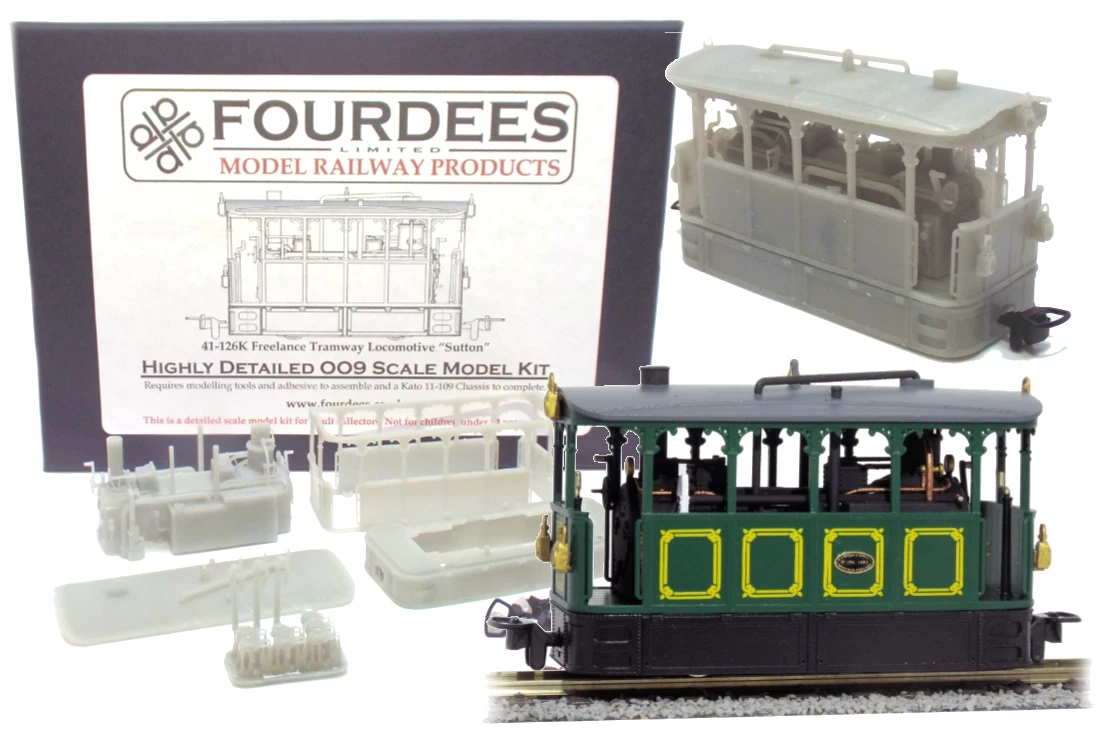 Kit Tramway Laiton HO 1/87 – DJH / Keyser – Monté – Occasion
