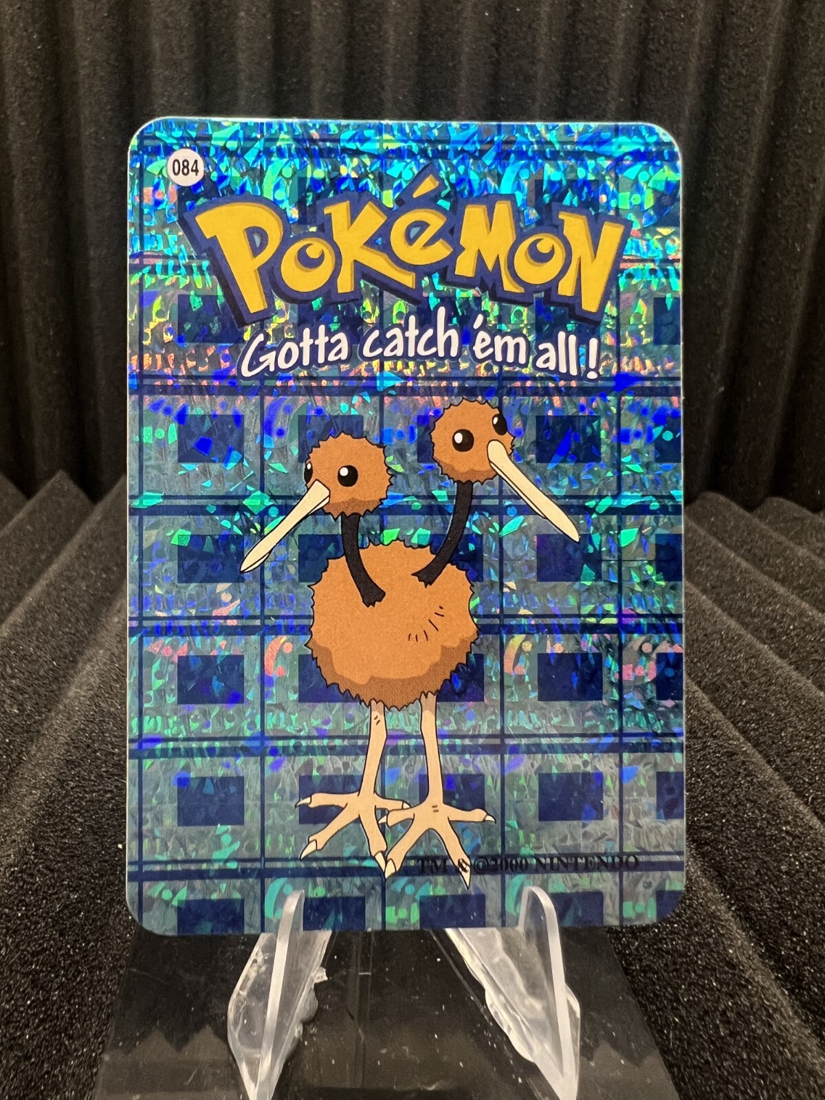 Doduo #84 - Vintage Vending Machine Prism Sticker 2000 - Pokemon Card