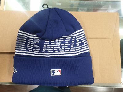 村上隆 MLB New Era LA Dodgers Cuff Beanie New Era MLB Los Angeles Dodgers Team On Field Cuffed Knit Beanie