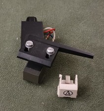 Headshell per Pioneer PL335 con testina Audio Technica e due puntine