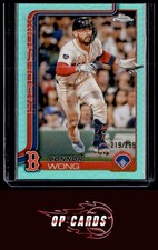 Connor Wong 2025 Topps Chrome Aqua Refractor /299, Free Shipping
