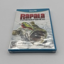 Rapala Pro Bass Fishing (Nintendo Wii U, 2012) BRAND NEW FACTORY SEALED