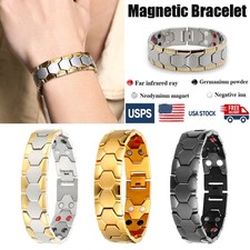 Copper Magnetic Bracelet for Men Strong Magnets Bracelet Daily Wrist Comfort USA