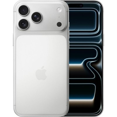 Apple iPhone 17 Pro Max 5G 512 GB Silber Dual SIM Smartphone Handy Mobiltelefon