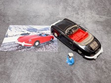 Porsche 356 Mini Car 1/32 TuWa Tin Black Tippco Rare Out of Print