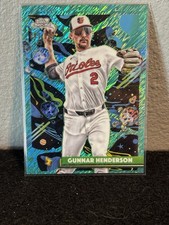 2025 Topps Cosmic Chrome - Gunnar Henderson #118 Aqua Equinox Refractor /199