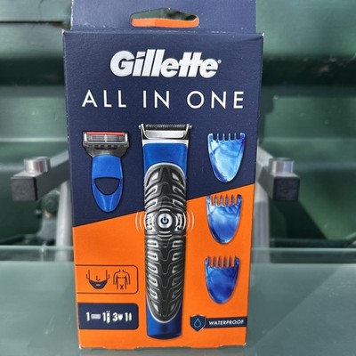 Gillette All-in-One Pflege: Rasieren, Trimmen & Kanten mit Präzision - Wasserdicht