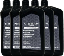 Nissan Genuine OEM CVT-3 Transmission Fluid 999MP-NS300P 5 Quarts Factory Pack