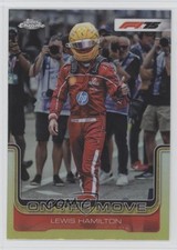 2025 Topps Chrome Formula 1 F1 On The Move Refractor Lewis Hamilton #191 4d5