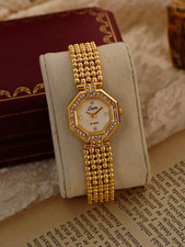 Gold French Vintage Style Unique Dainty Women’s Wrist Watch Trendy Cute Gift