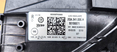 Original VW T-Roc Facelift LED Scheinwerfer rechts   2GA941006H   Valeo