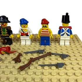 LEGO Minifigure Pirates Sea Mates 6251 pi055 pi061 pi056 pi043 Lot Parrot
