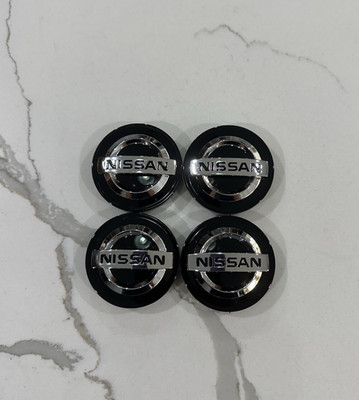 4X OEM Nissan Altima Maxima Murano Black Wheel Center Hub Caps 40342AU510 54MM