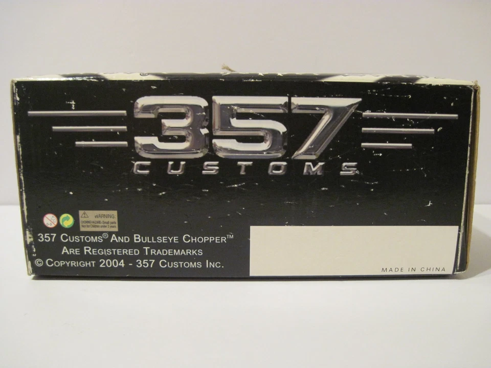 Zakk Wylde Chopper Series Metal Chopper Die Cast 357 Customs RARE ! #3 of 9 NIB! - Image 4 of 4
