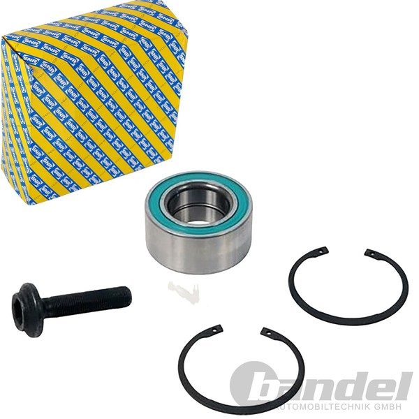 SNR RADLAGER-SATZ Hinterachse Passend FüR Audi 100 200 80 A6 A8 Allroad V8-image