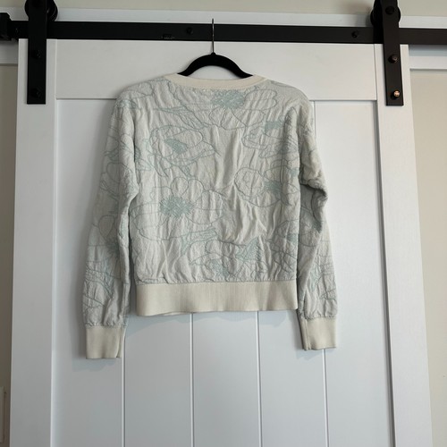 Maglione jacquard floreale CLUB MONACO taglia XS - Foto 6 di 7