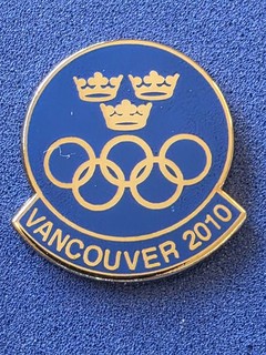2010 Vancouver Olympic Pin NOC Team Pin Sweden