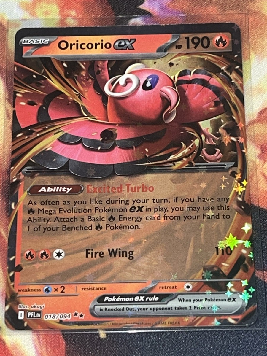 Oricorio ex 018/094 Me02: Phantasmal Flames Holo | eBay