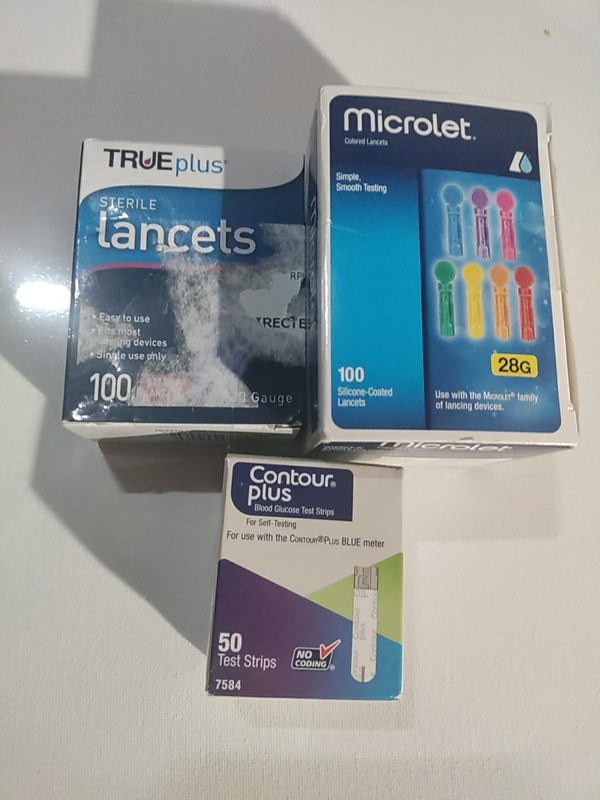 Lancets Contour, Two Plus, And Microlet Brands