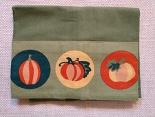 Autumn Fall Pumpkin Kitchen Dish Towel Set of 2