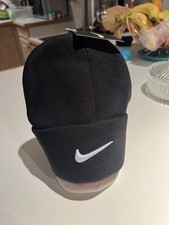 New Nike Beanie Black and White One Size Unisex Brand New with Tags.