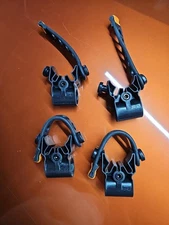 4X Bike Rack Straps Replacement Parts Bicycle Hitch Strap Bike Rack Orange