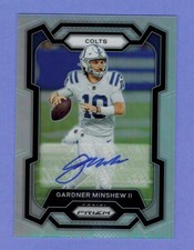 2023 Panini Prizm #126 Gardner Minshew II Autographs Prizm Silver.    7853