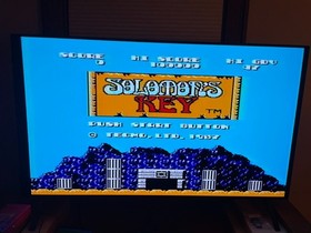 Solomon's Key NES Nintendo Game Cartridge US - TESTED WORKS