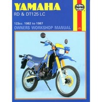 Yamaha Motorrad RD Und DT125 LC (1982-1987) Reparaturhandbuch Haynes