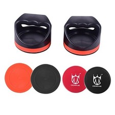 Air Hockey Striker with Plastic and Logoed Aluminum Pucks, 2PCS Each CM-A202B