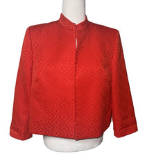 Kasper Separates Women 12P Blazer Office Wear Career Business Corporate Cropped