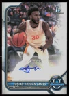 2021-22 Bowman University #BCPA-JJM Josiah-Jordan James Chrome Autograph