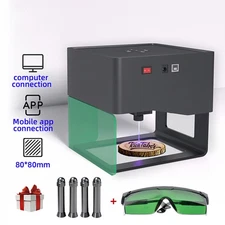 1-DAJA DJ6 Engraver DIY Engraving Cutting Machine DIY Marking 80x80mm S7U0