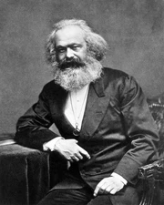 647598 1907 Philosopher Karl Marx Theorist Historian Wall Print Poster
