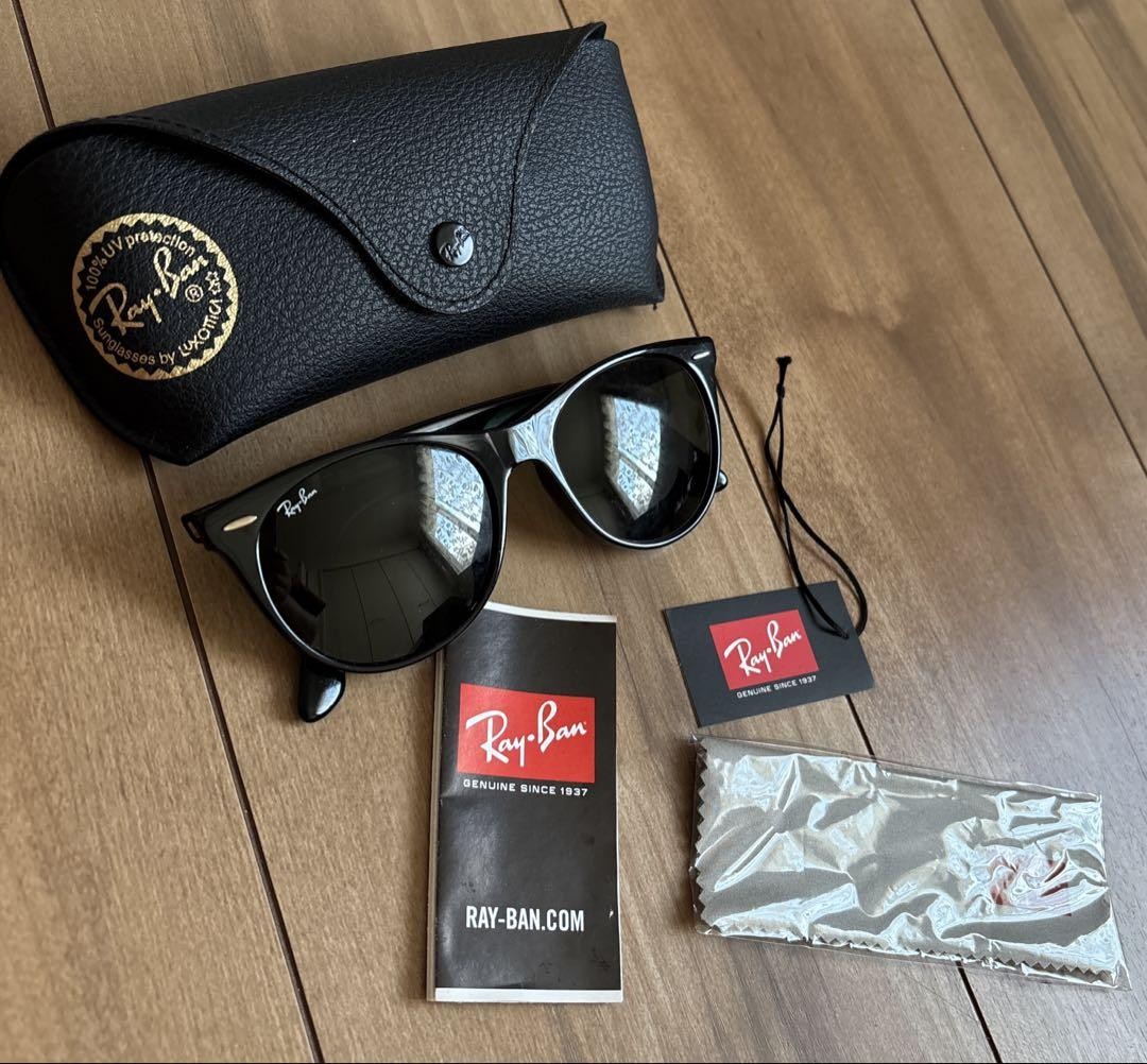 RayBan サングラス  ORB2185F RayBan Sunglasses Orb2185F Black Unused Original Box | eBay