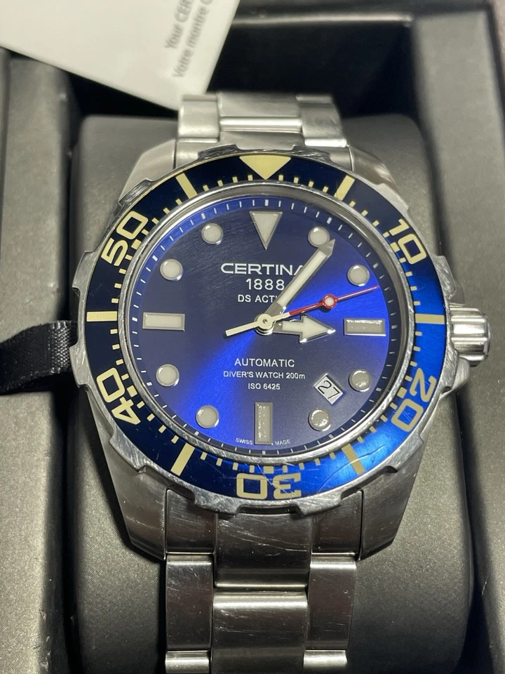 NOS Certina Ref. C013.407.44.081.00 Ds Action Diver Automatic Men’s Watch - Image 3 of 4