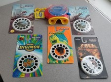 View-Master Fisher Price With 5 Different Sealed Packs Dinosaur Reels Shelf P3