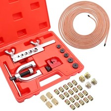 Kit di linee freno rivestite in rame da 25 piedi 1/4 di pollice (include kit di linee freno da 24 1/4 di pollice